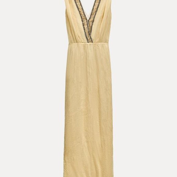 ZARA EMBROIDERED BEADED DRESS ZW COLLECTION - Picture 6 of 11